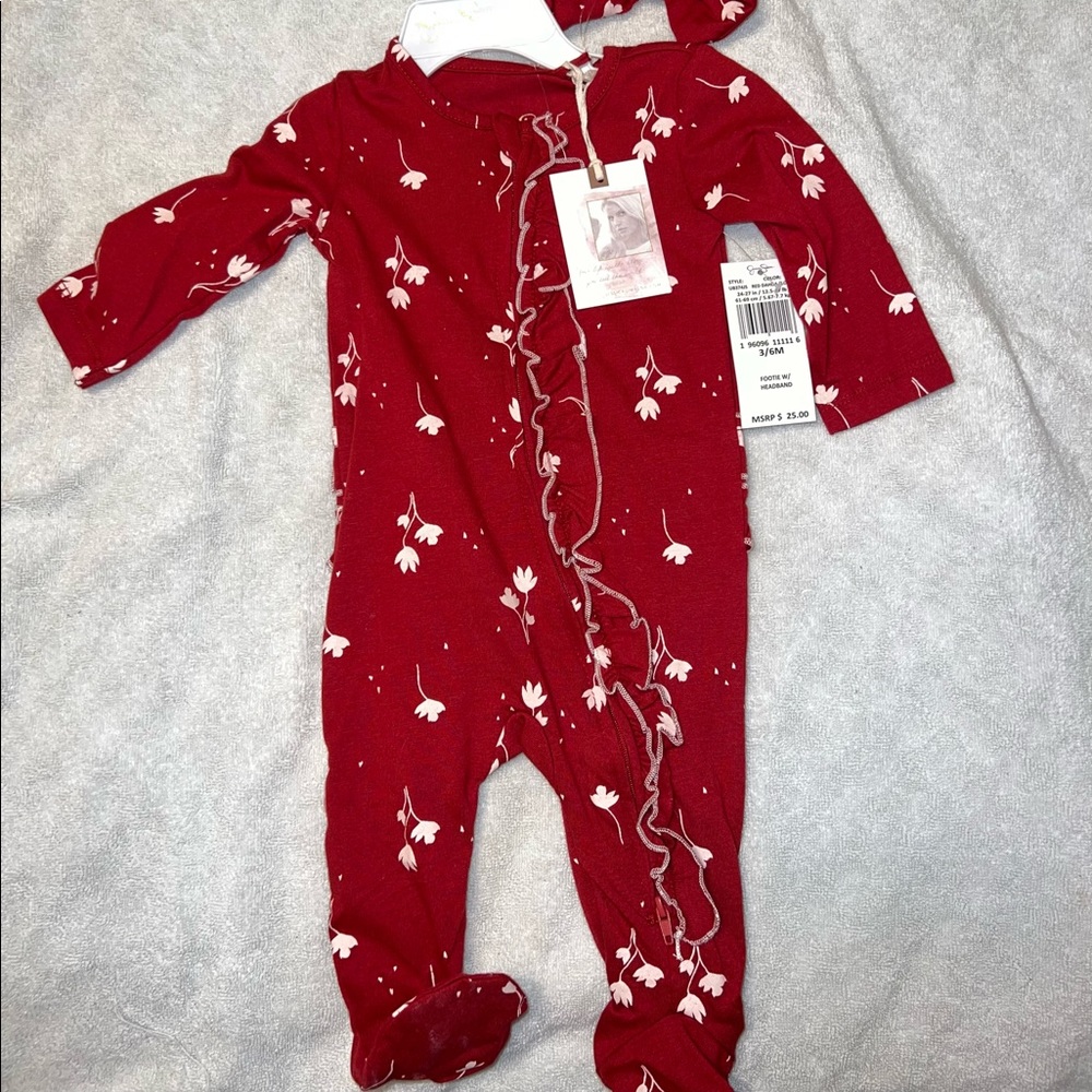 Jessica Simpson Footed Onesie